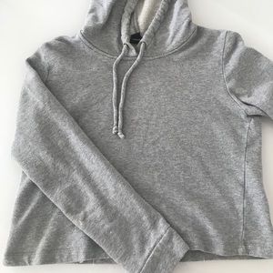 Crop top hoodie